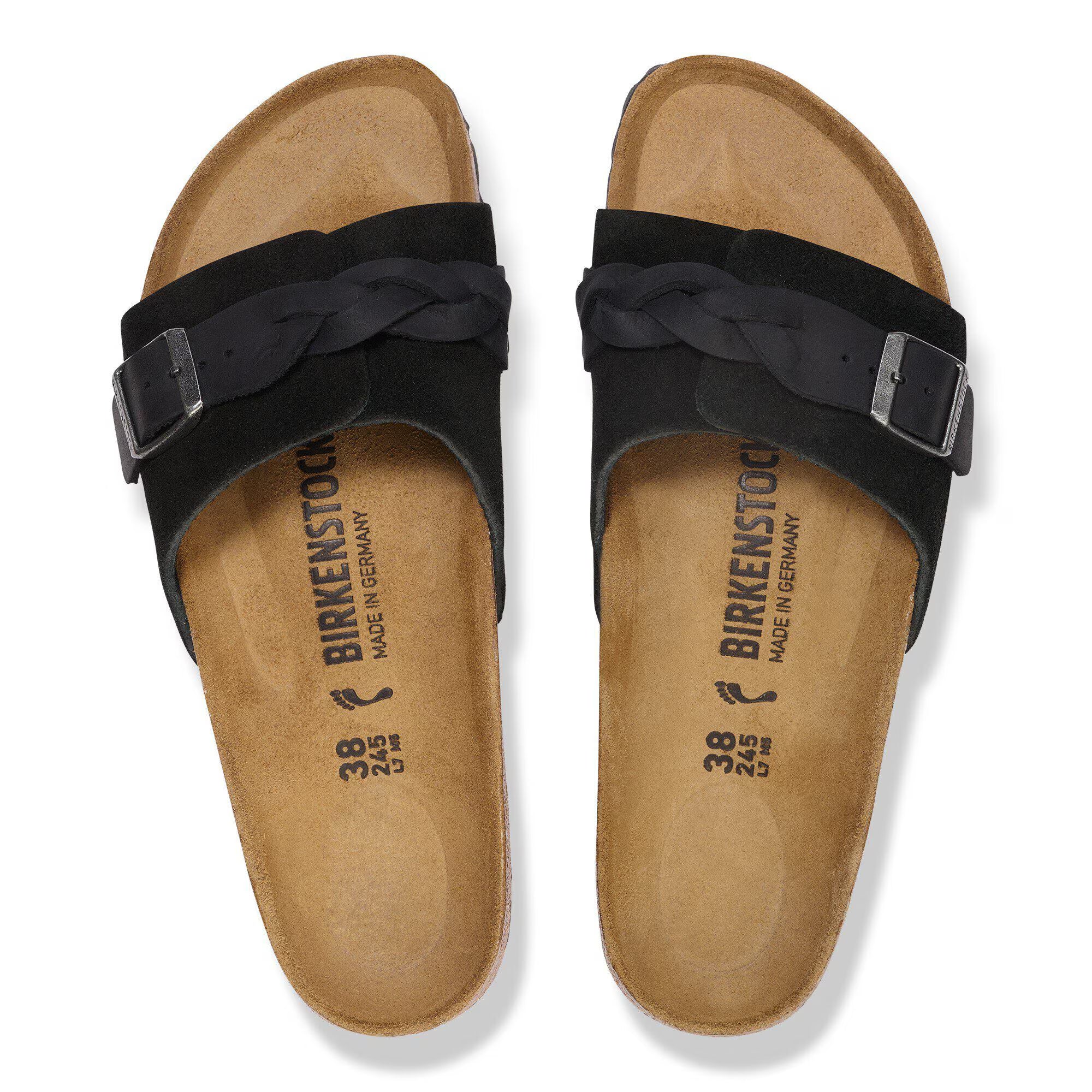 Oita Braided Suede Leather