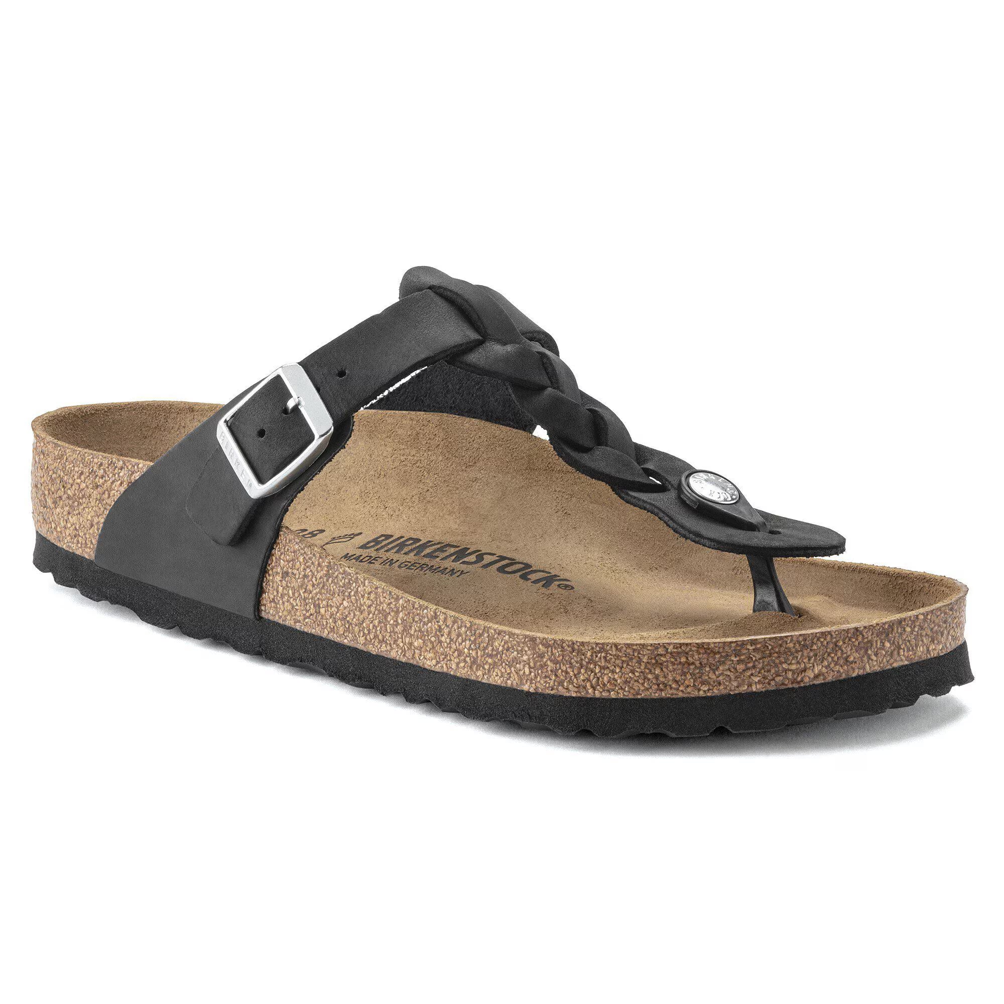 Gizeh Braided Natural Leather Oiled