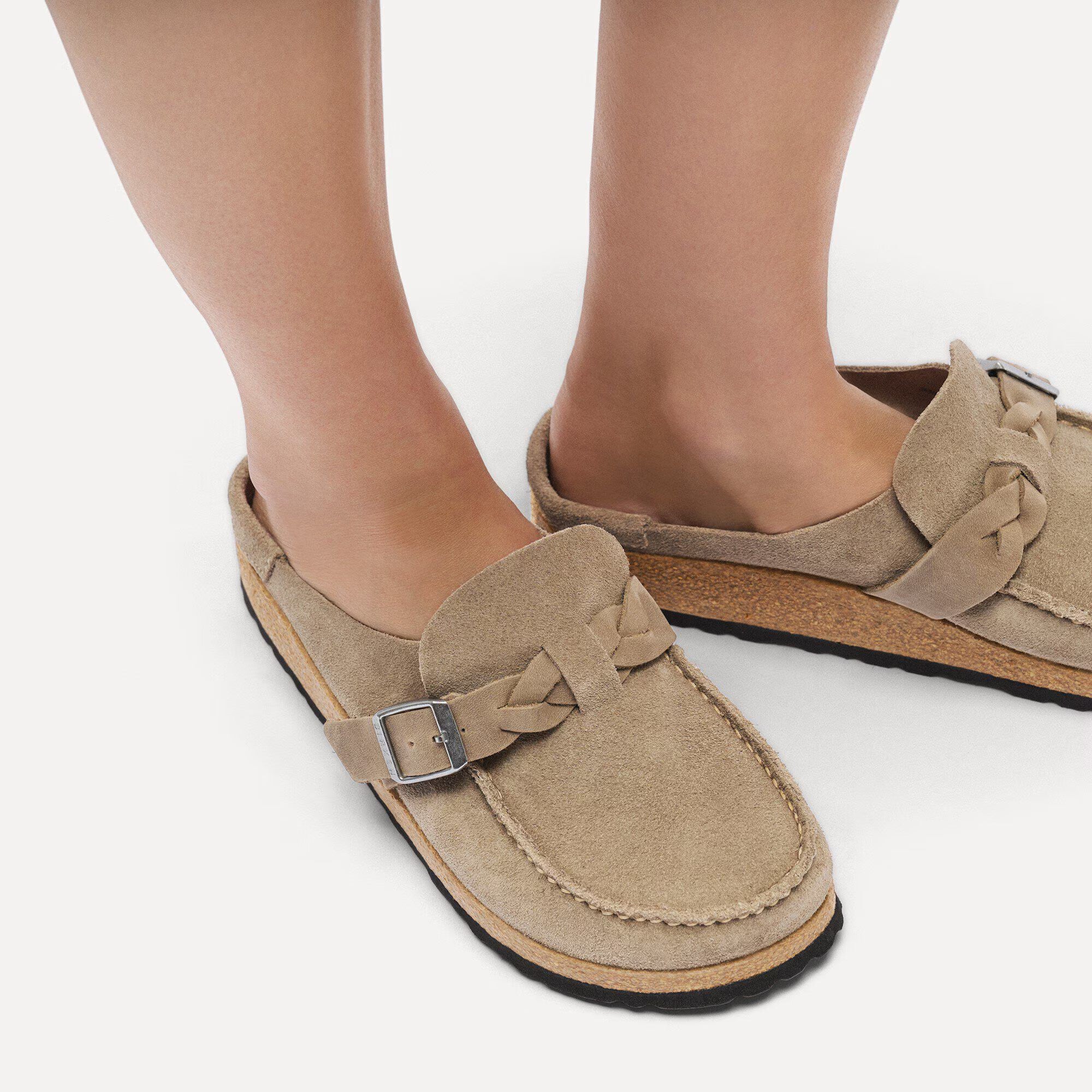 Buckley Braided Suede Leather