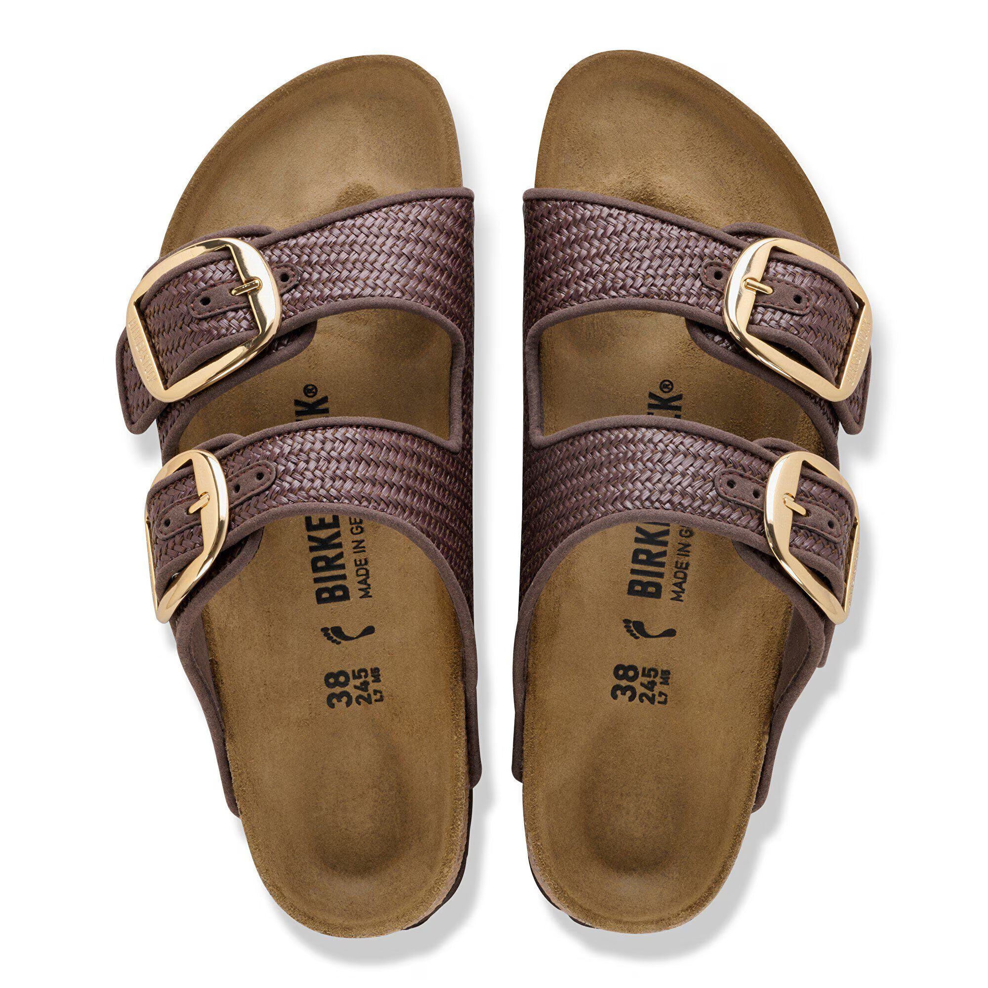 Arizona Big Buckle Raffia Textile