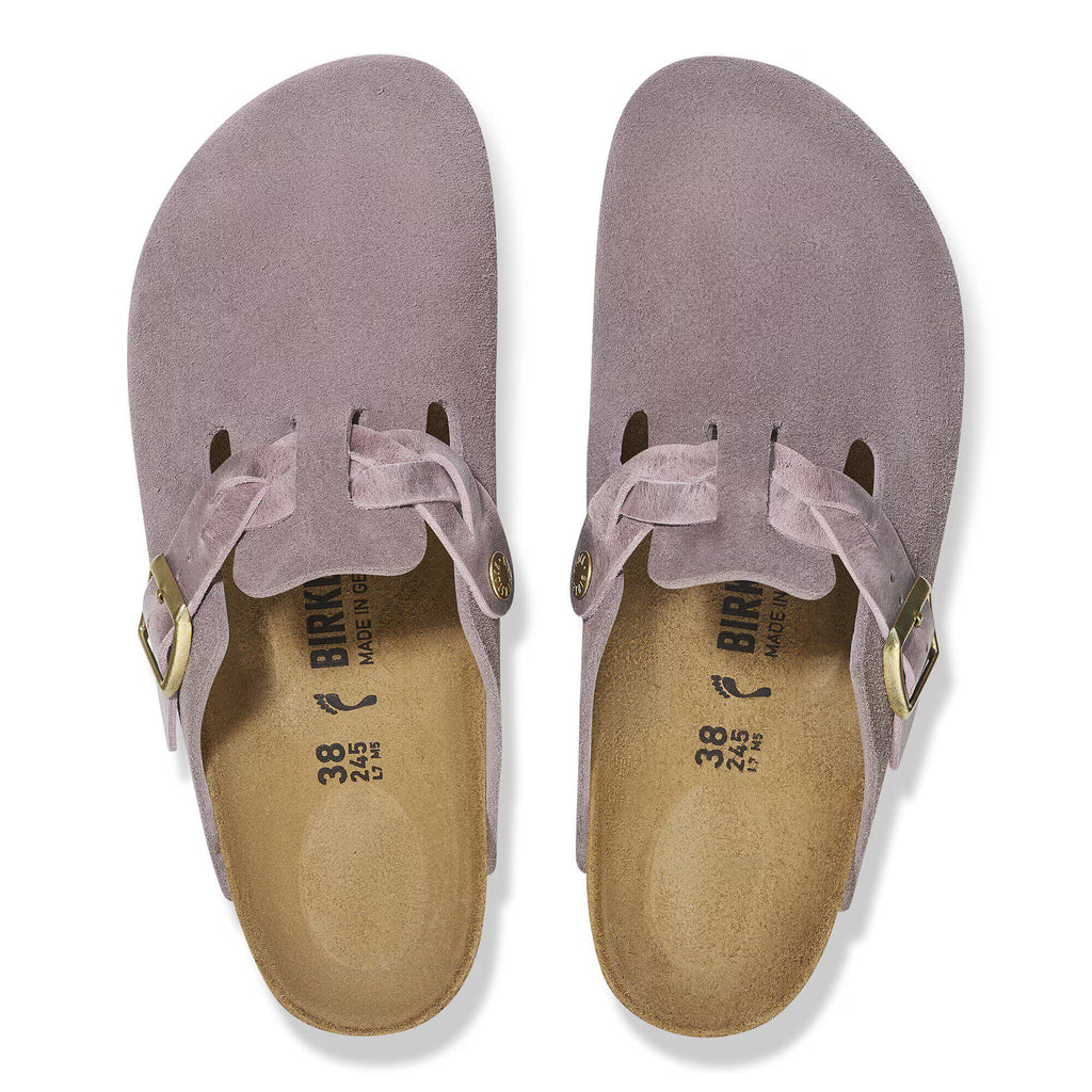 Boston Braided Suede Leather