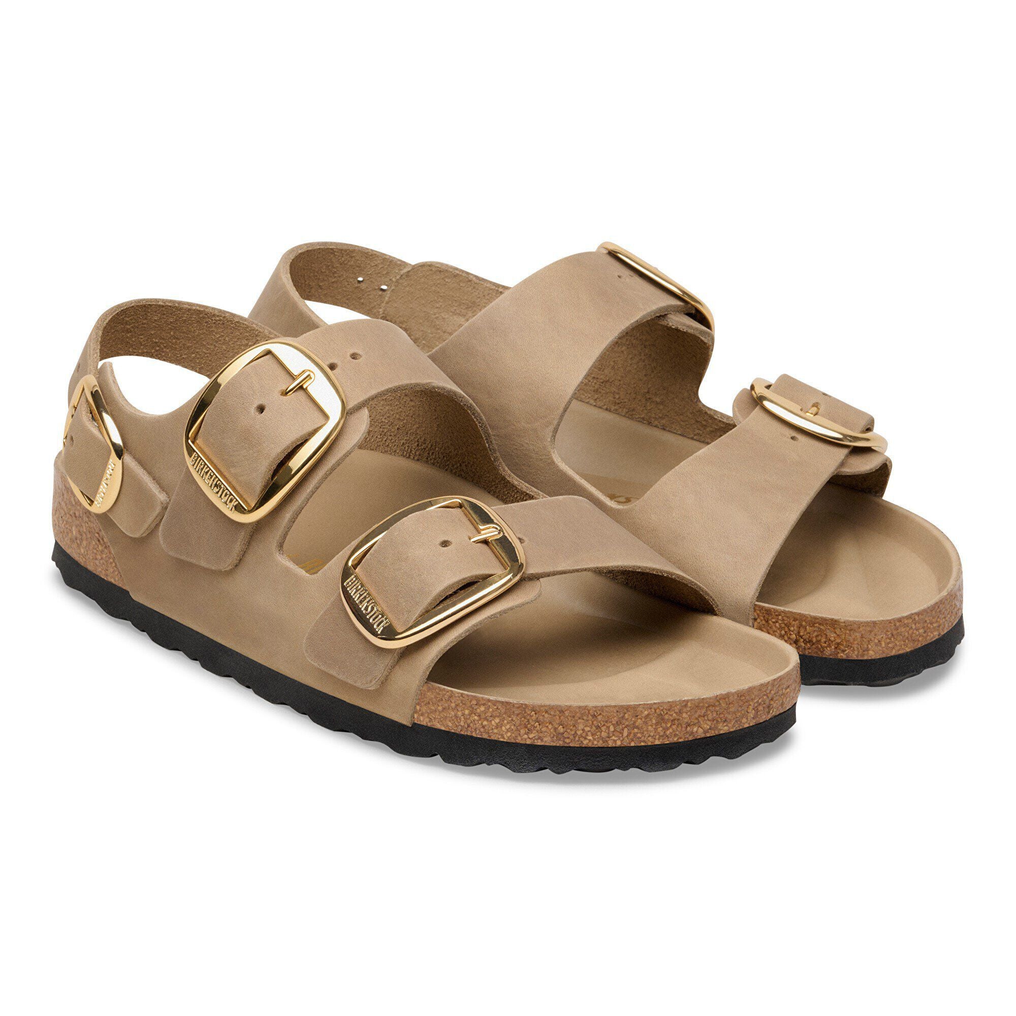 Milano Big Buckle Natural Leather Oiled