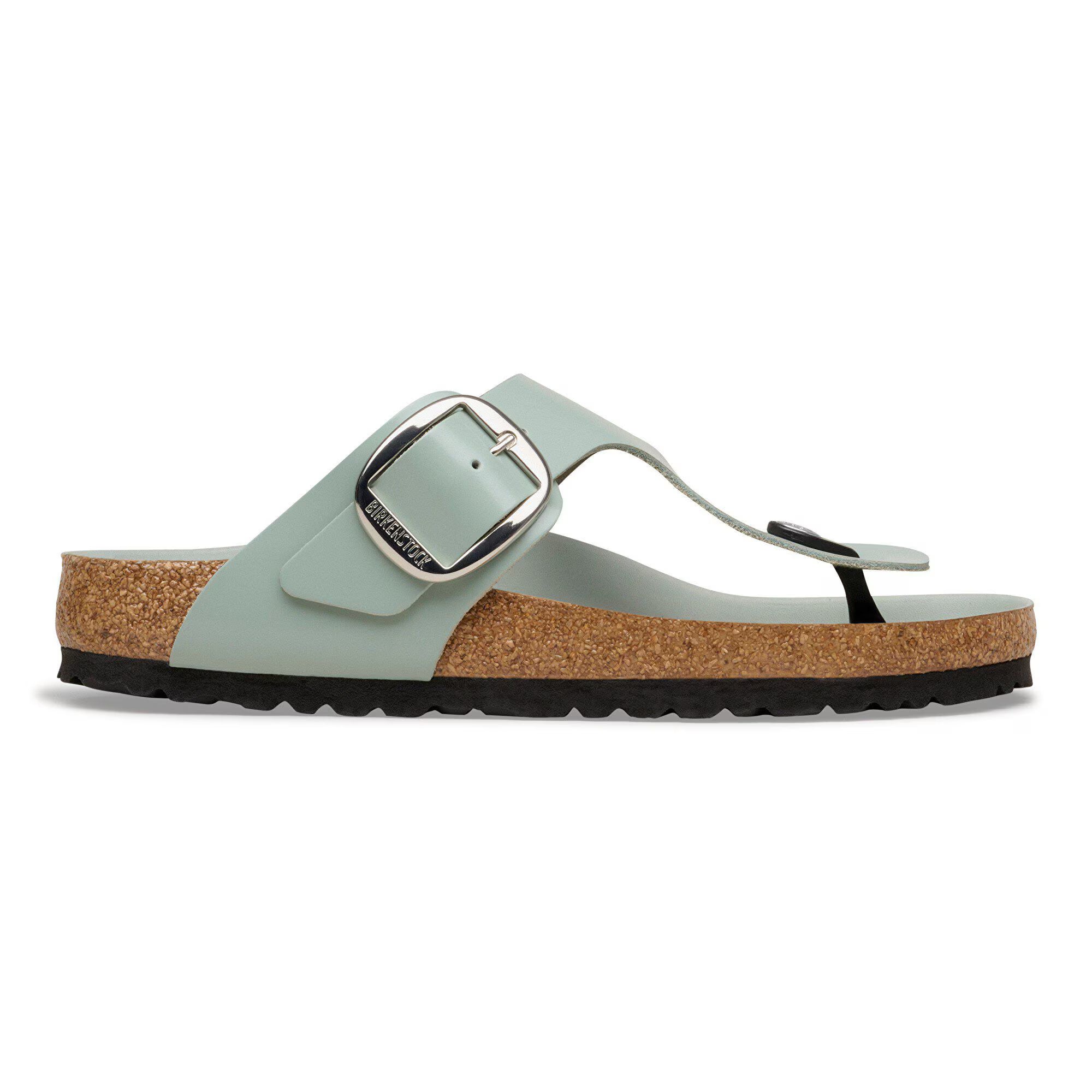 Gizeh Big Buckle Natural Leather Patent