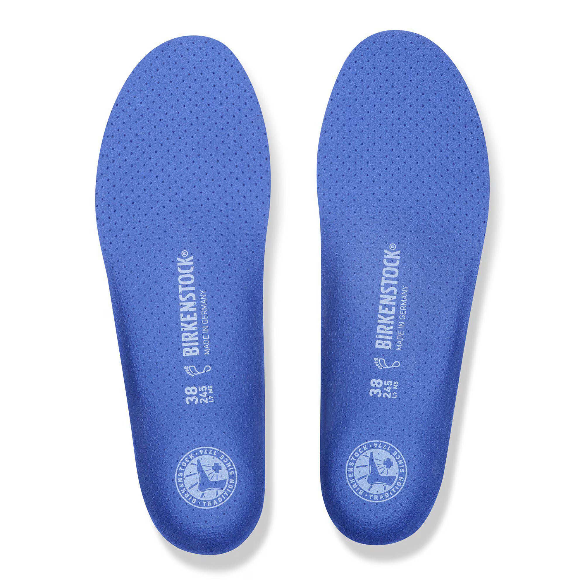Blue Footbed for Sneakers