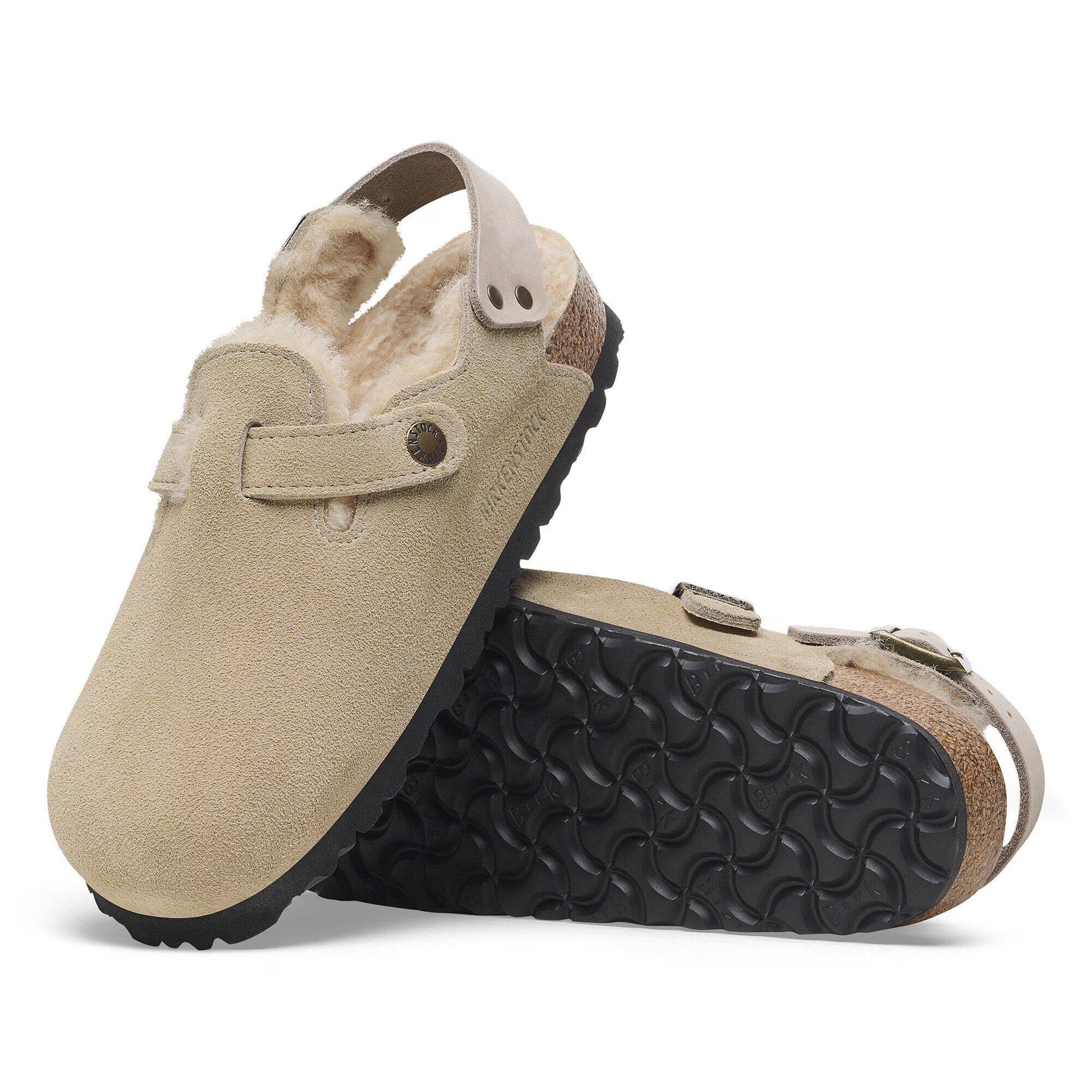 Tokio Shearling Suede Leather