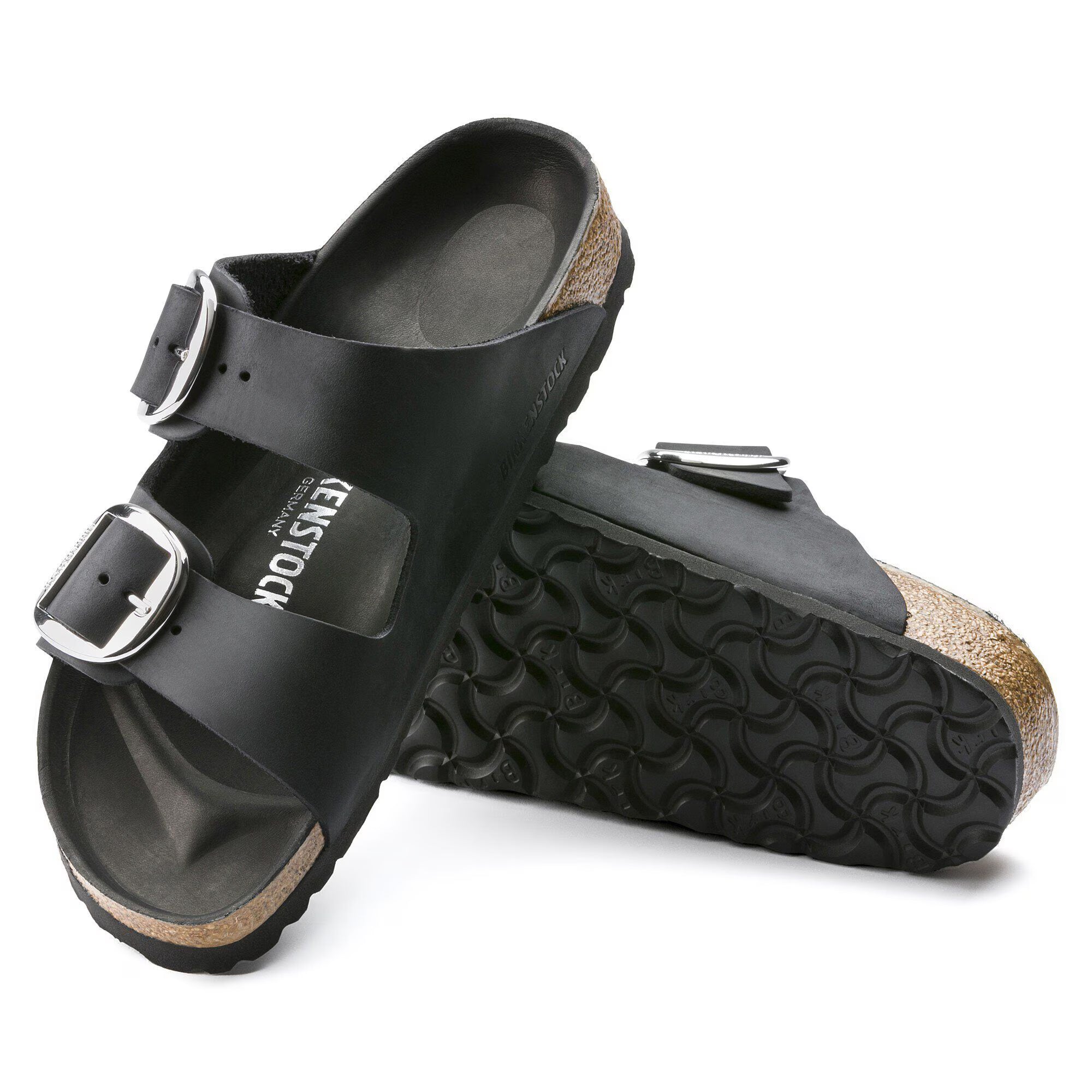 Arizona Big Buckle Natural Leather Oiled