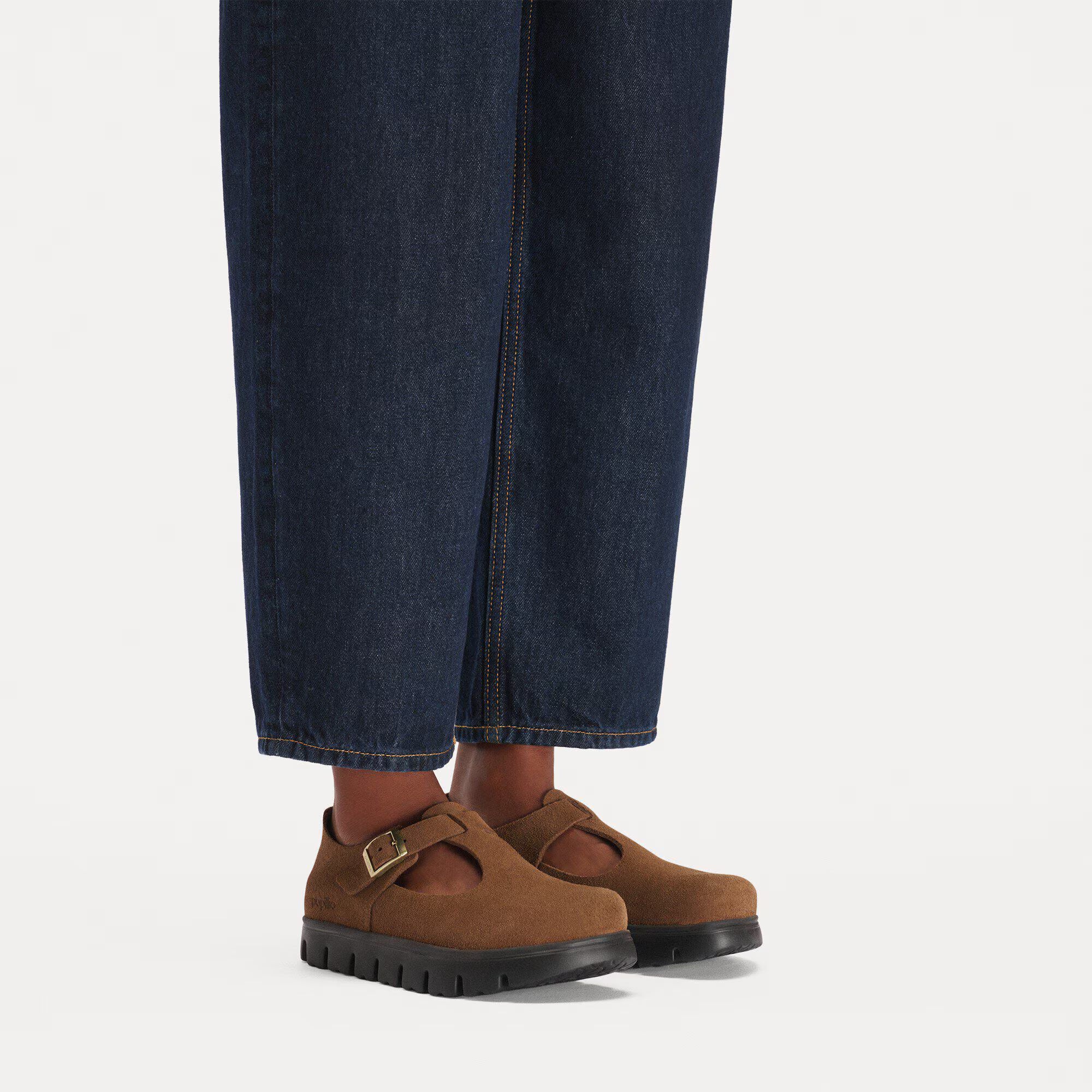 Paris Chunky Suede Leather