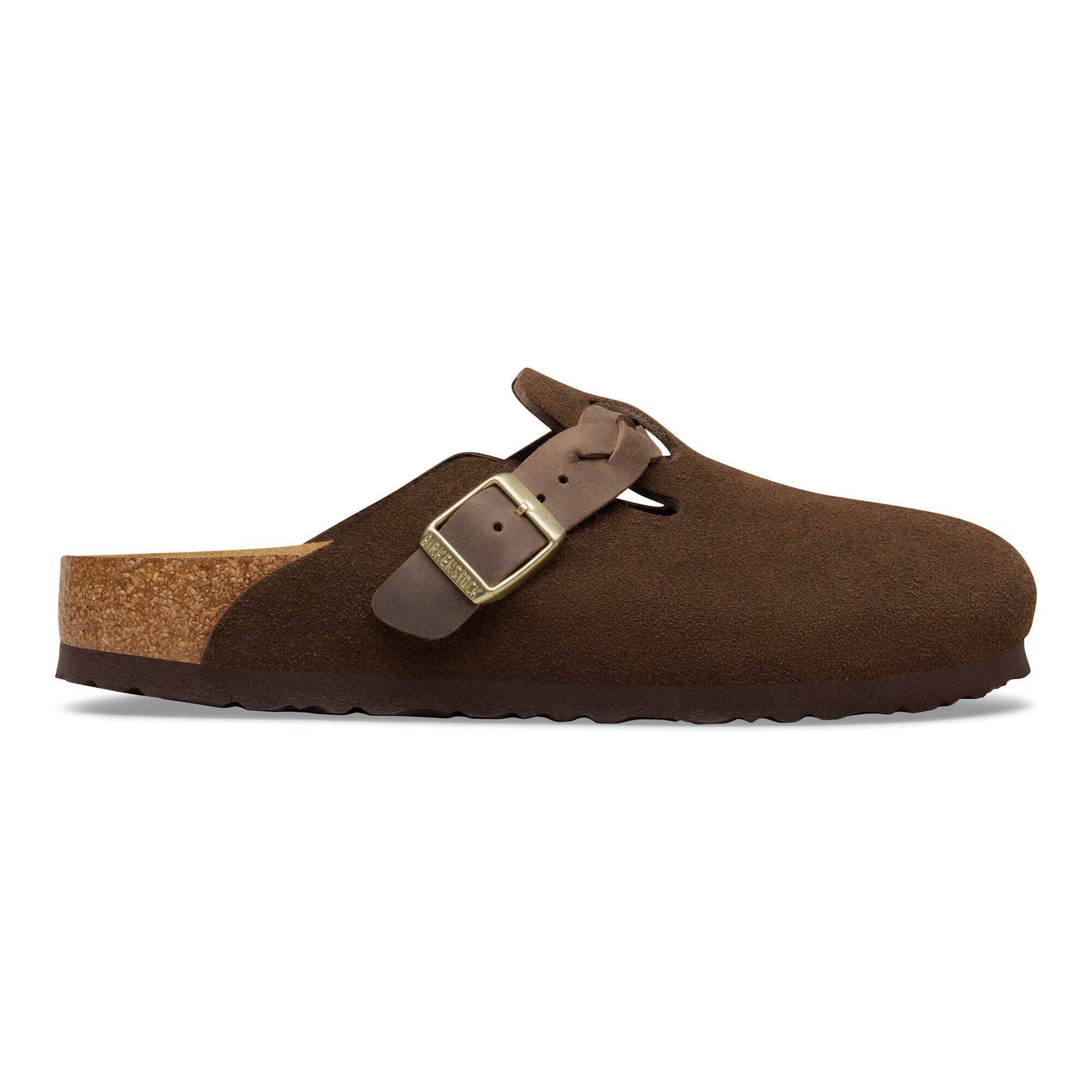 Boston Braided Suede Leather