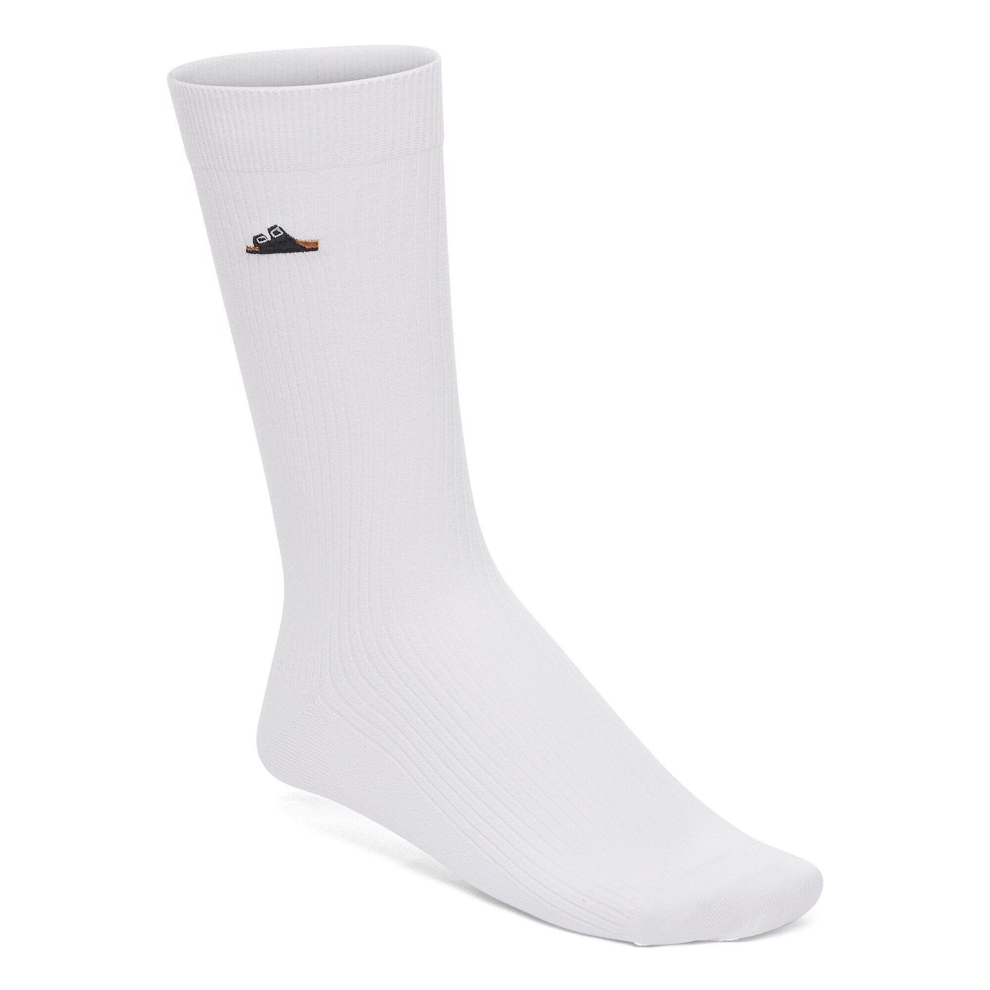 Cotton Ribbed Socks Cotton/Polyamid/Elastane