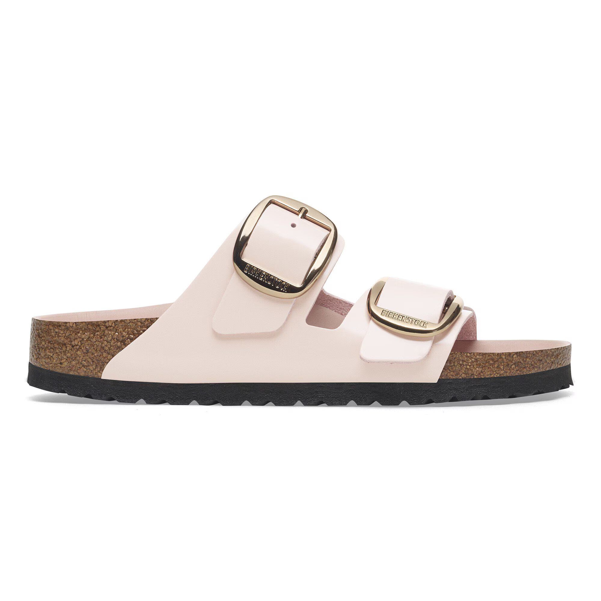 Arizona Big Buckle Natural Leather Patent
