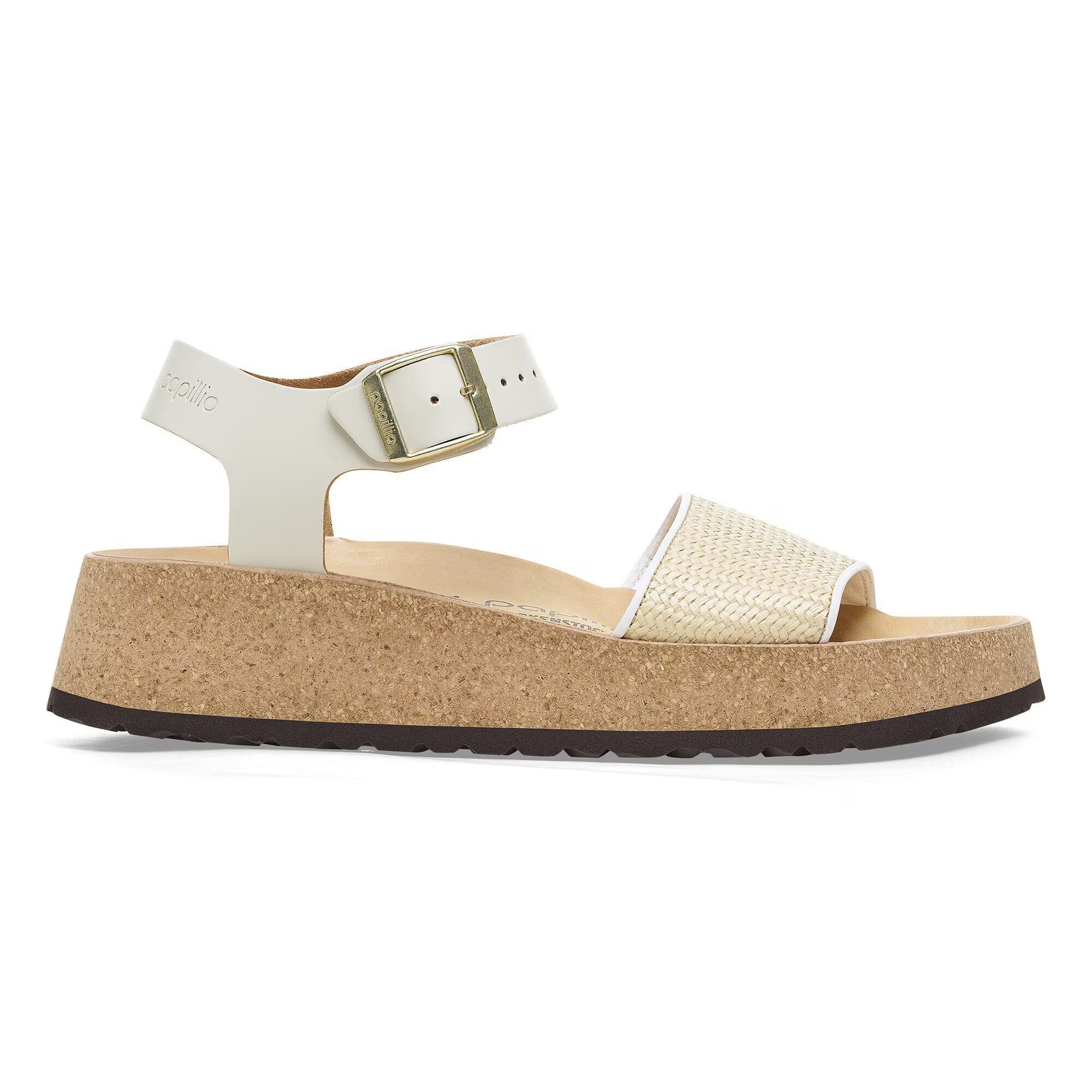 Glenda Raffia Natural Leather/Synthetics