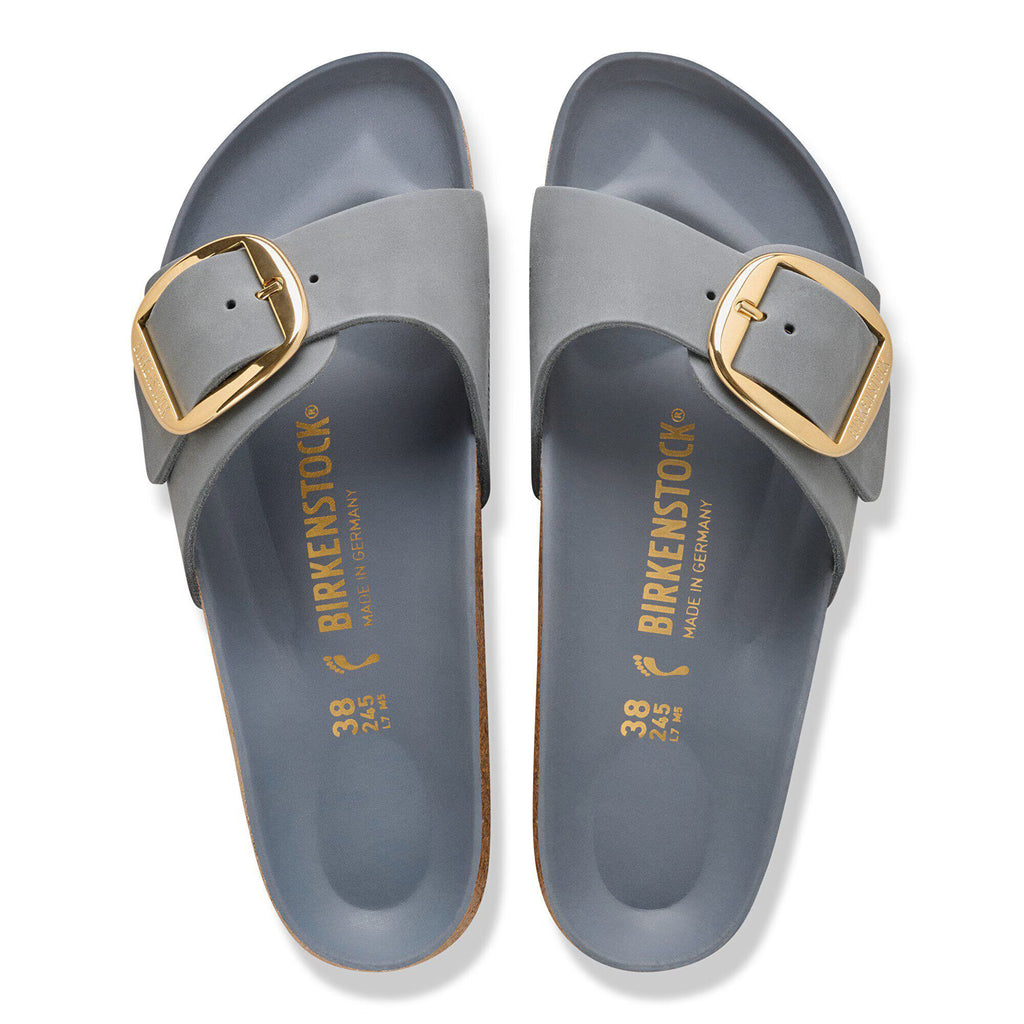 Madrid Big Buckle Natural Leather Oiled