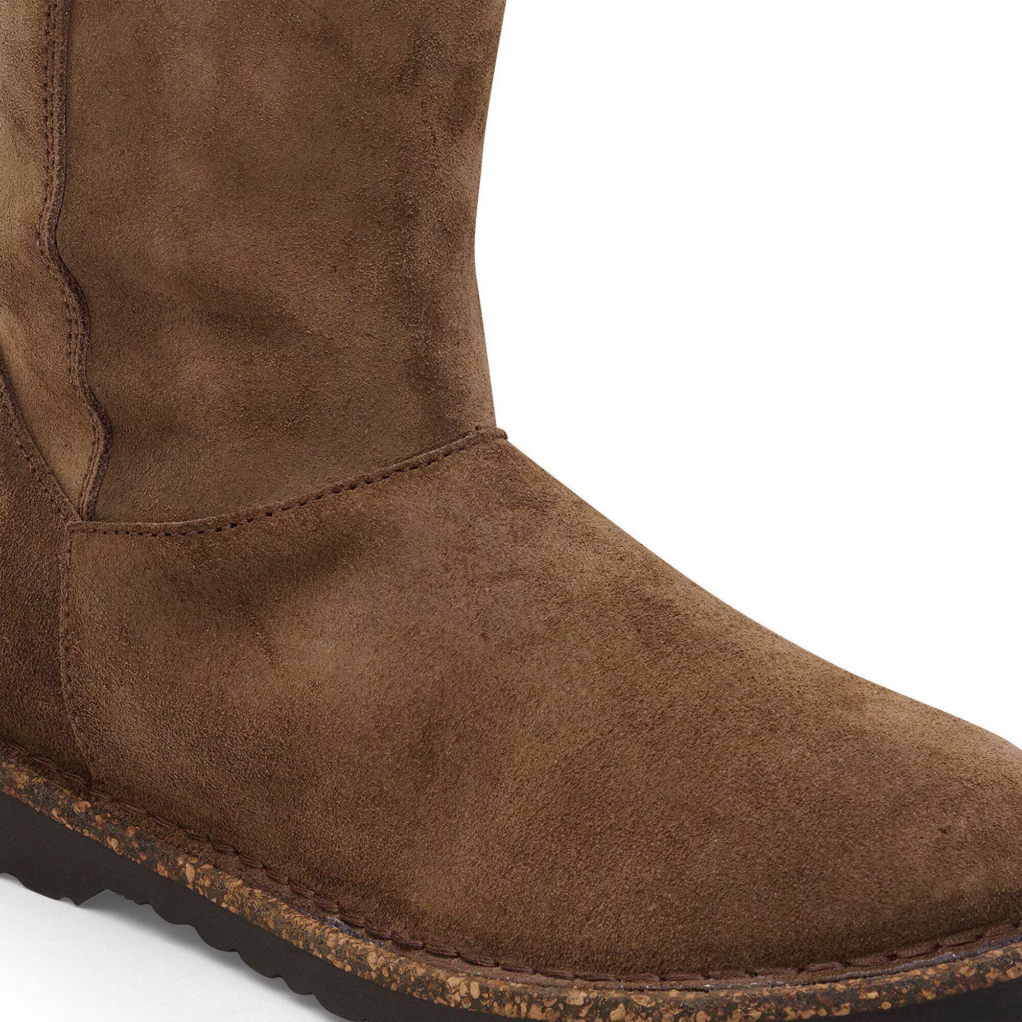 Uppsala Zip Shearling Suede Leather