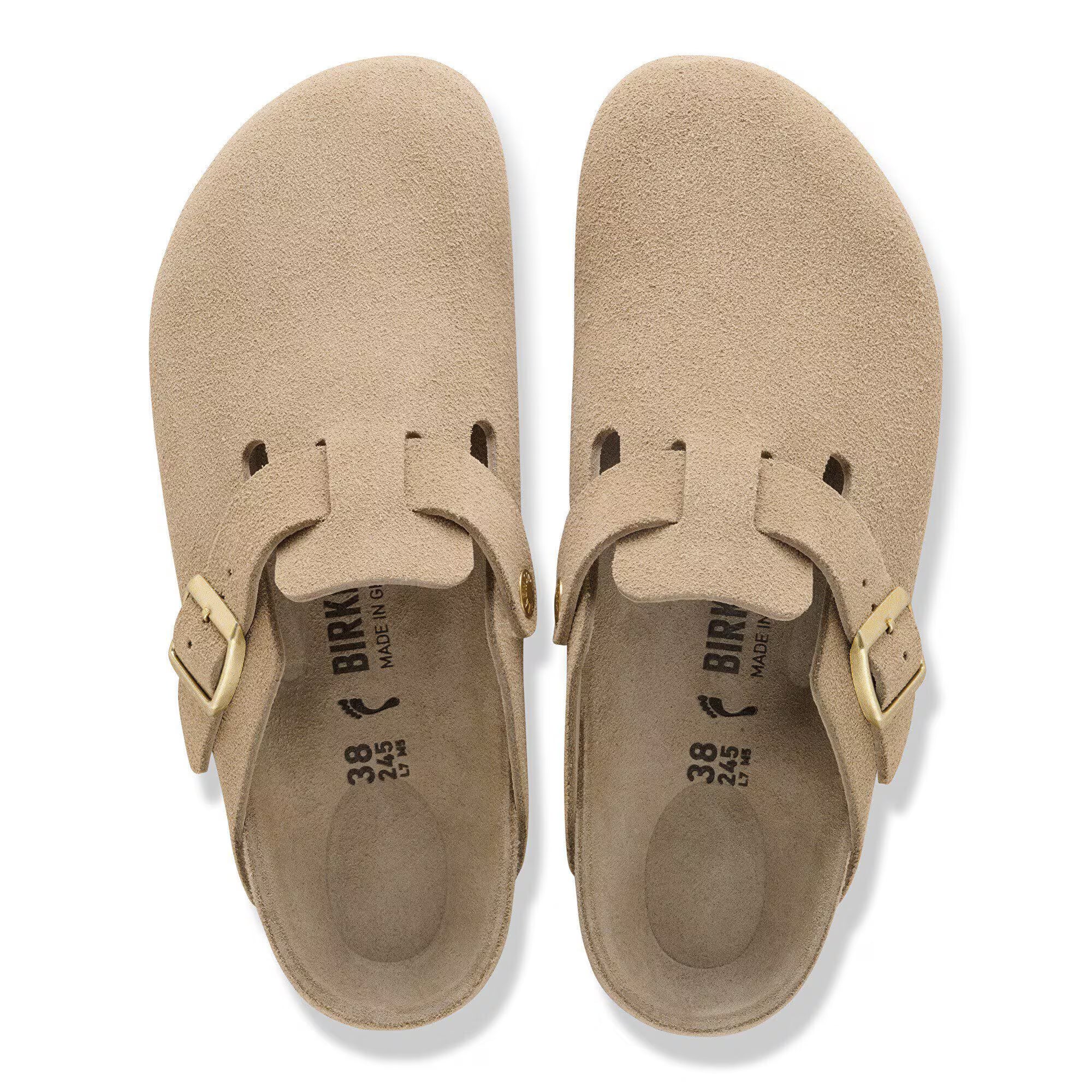 Boston BS Suede Leather