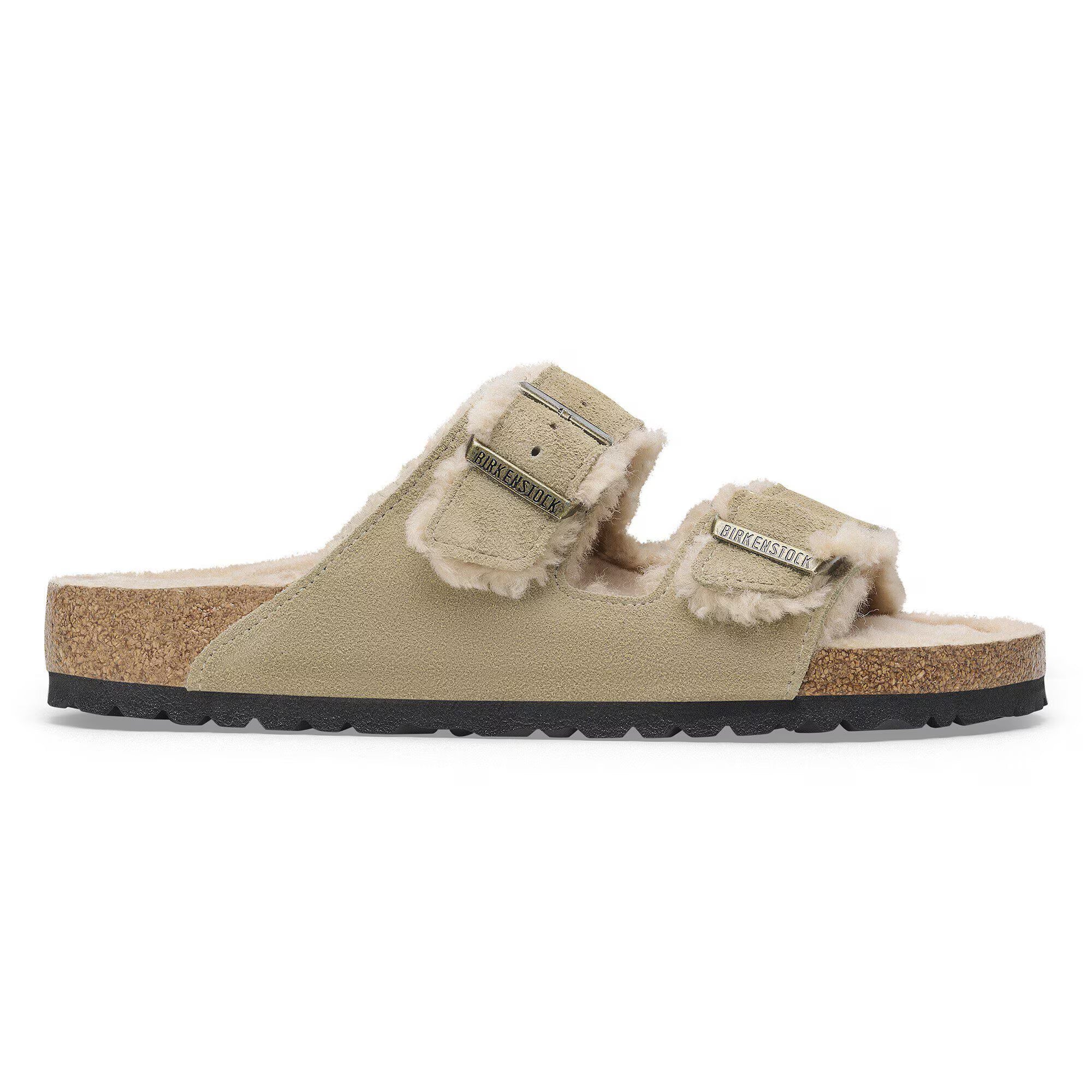Arizona Shearling Suede Leather